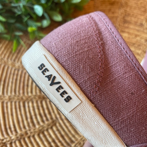 {SeaVees} Baja Slip On Standard Sneakers in “Vintage Wash Linen” - Picture 5 of 14